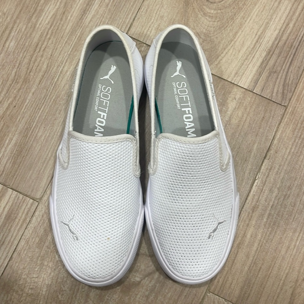 Puma slip ons